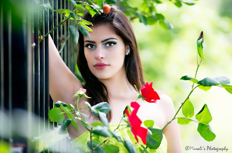 Female model photo shoot of MissBianca in Rose Garden San Jose