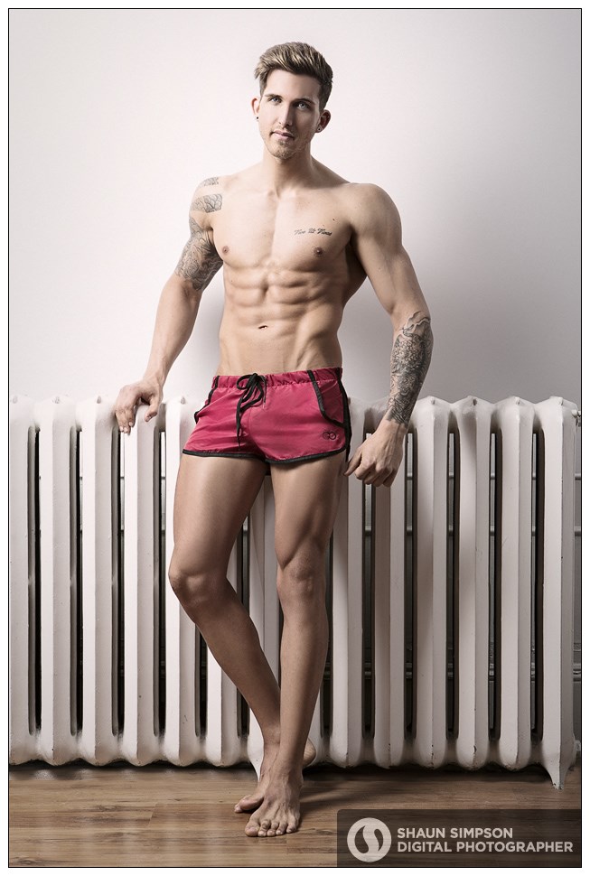 Male model photo shoot of James Sinclairr