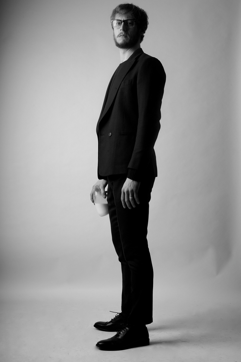 Male model photo shoot of AdeDirector in London