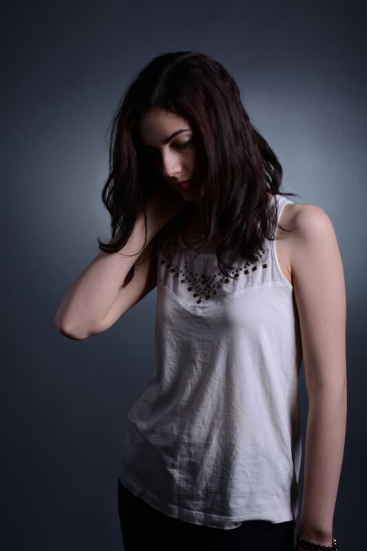 Female model photo shoot of ia7 by M I 