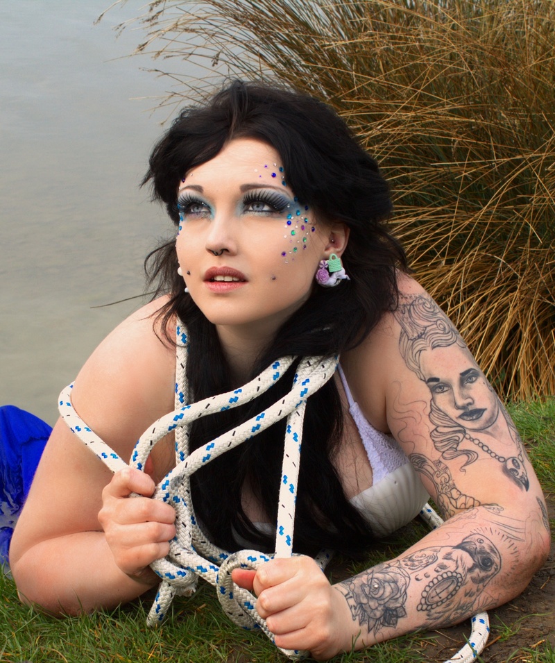 Female model photo shoot of LifePirate in Bosworth water park