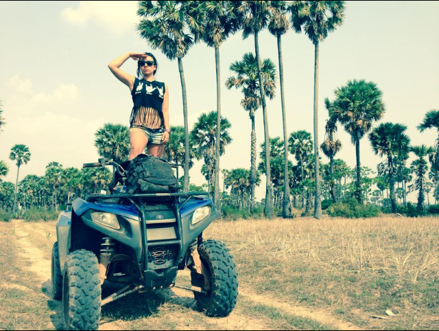 Female model photo shoot of Chantal Windley in Cambodia