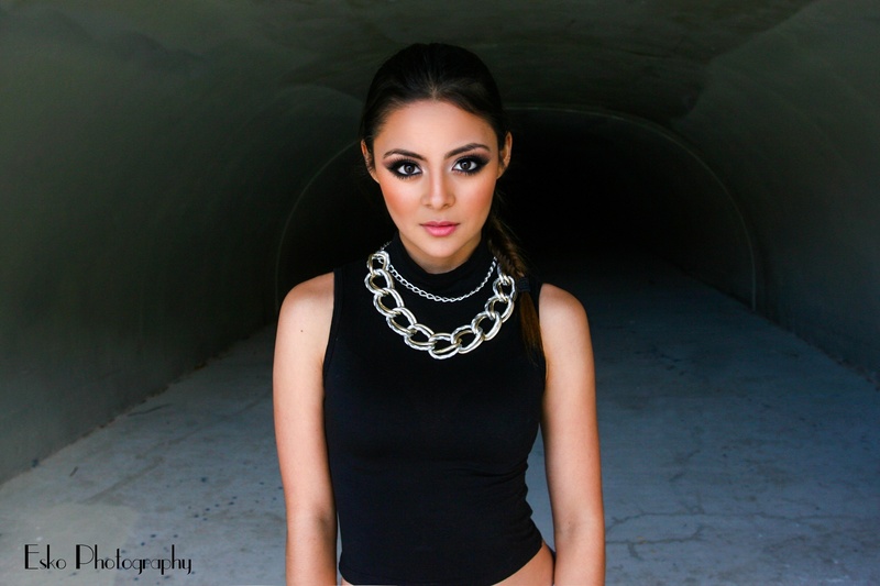 Female model photo shoot of Anayeli 