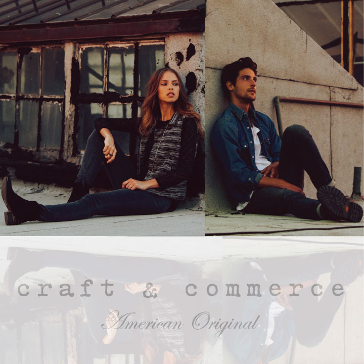 0 model photo shoot of Craft and Commerce in Downtown LA