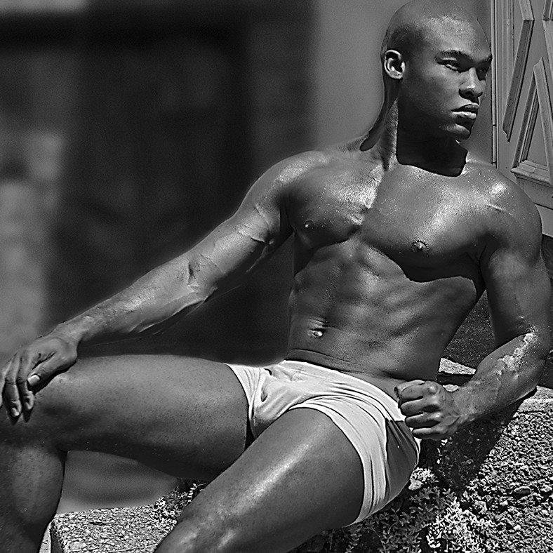 Male model photo shoot of David Spence in Harlem