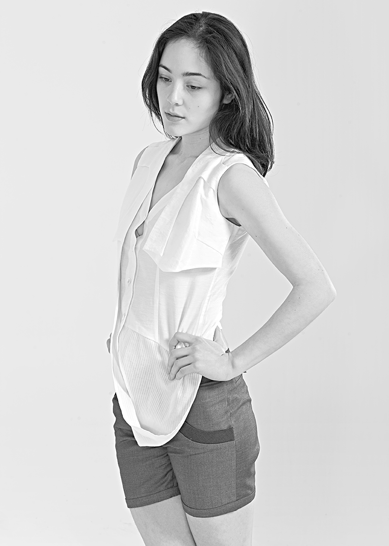 Female model photo shoot of liina