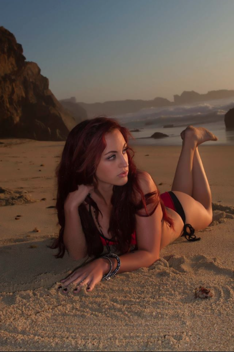 Female model photo shoot of Elaina_Marie_ in Monterey Bay, California
