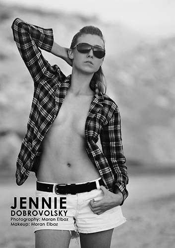 Female model photo shoot of Jennie Dov