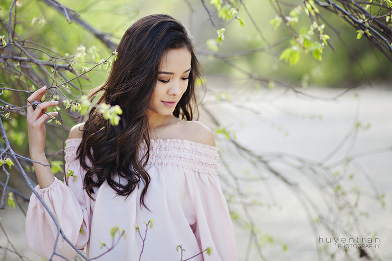 Female model photo shoot of Huyen Tran Photography