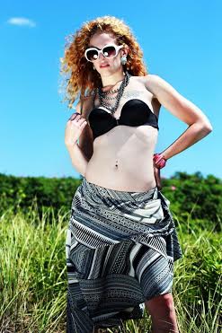 Female model photo shoot of Meg Roth, wardrobe styled by Evies Closet