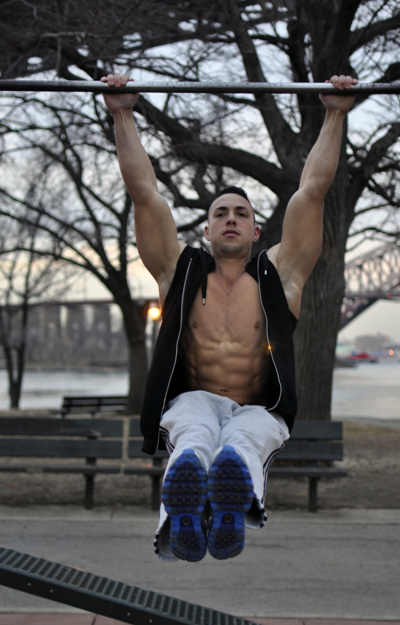Male model photo shoot of mikey_fitness