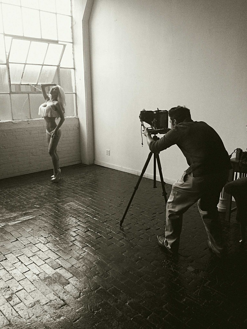 Male and Female model photo shoot of Digital Kythe Image and hiiiiii by Digital Kythe Image in Black Watch Studio, Cleveland Ohio