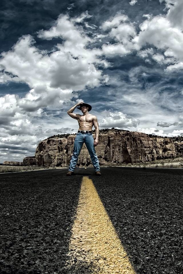 Male model photo shoot of Efren J Alvarez by Mitch Tillison in Acoma Pueblo, New Mexico