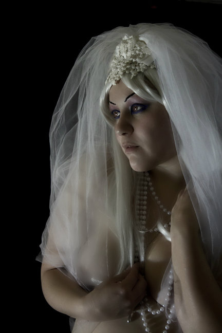 Female model photo shoot of Morticia Enslavement by Artzography in Salt Lake City Utah, digital art by Digital Madness