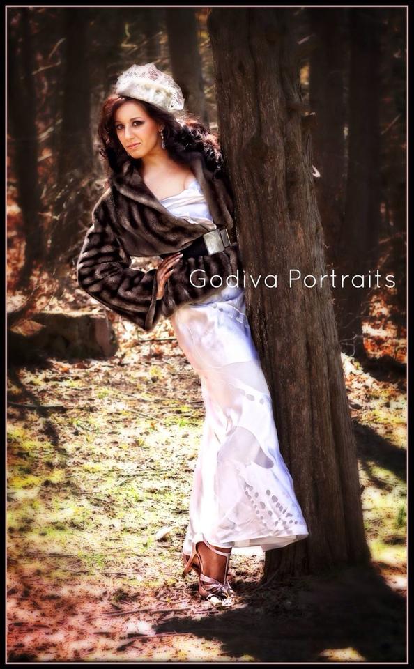 Female model photo shoot of Ashlie Ruggiero in Godiva Portraits Studio, Wallingford, CT