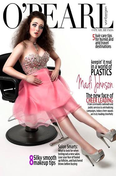 Female model photo shoot of Madisonjohnsonmodel in Beau Monde College of Hair Design