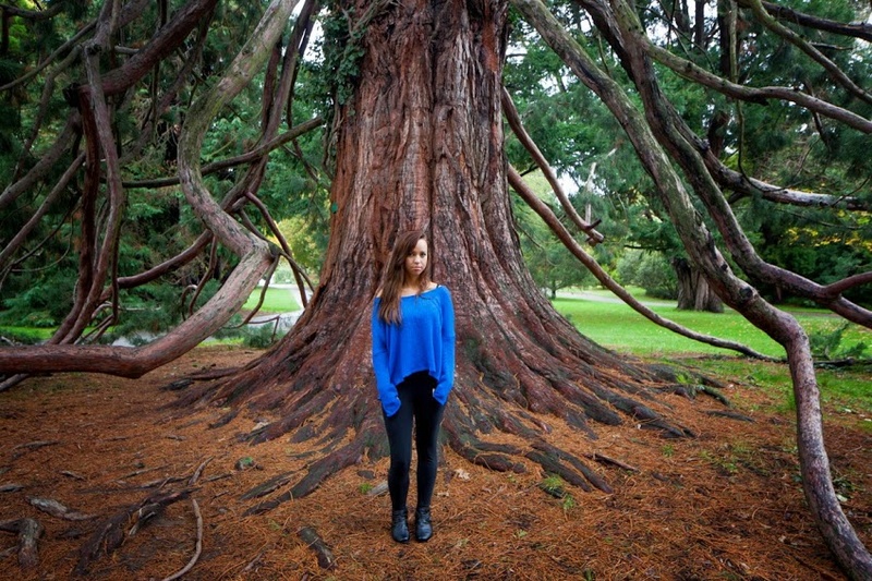 Female model photo shoot of Melissa Michelle Brock by bleephoto in Christchurch Botanical Garden