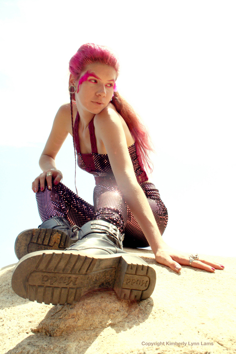 Female model photo shoot of ArtemisDesigns in Balboa Park, San Diego, CA