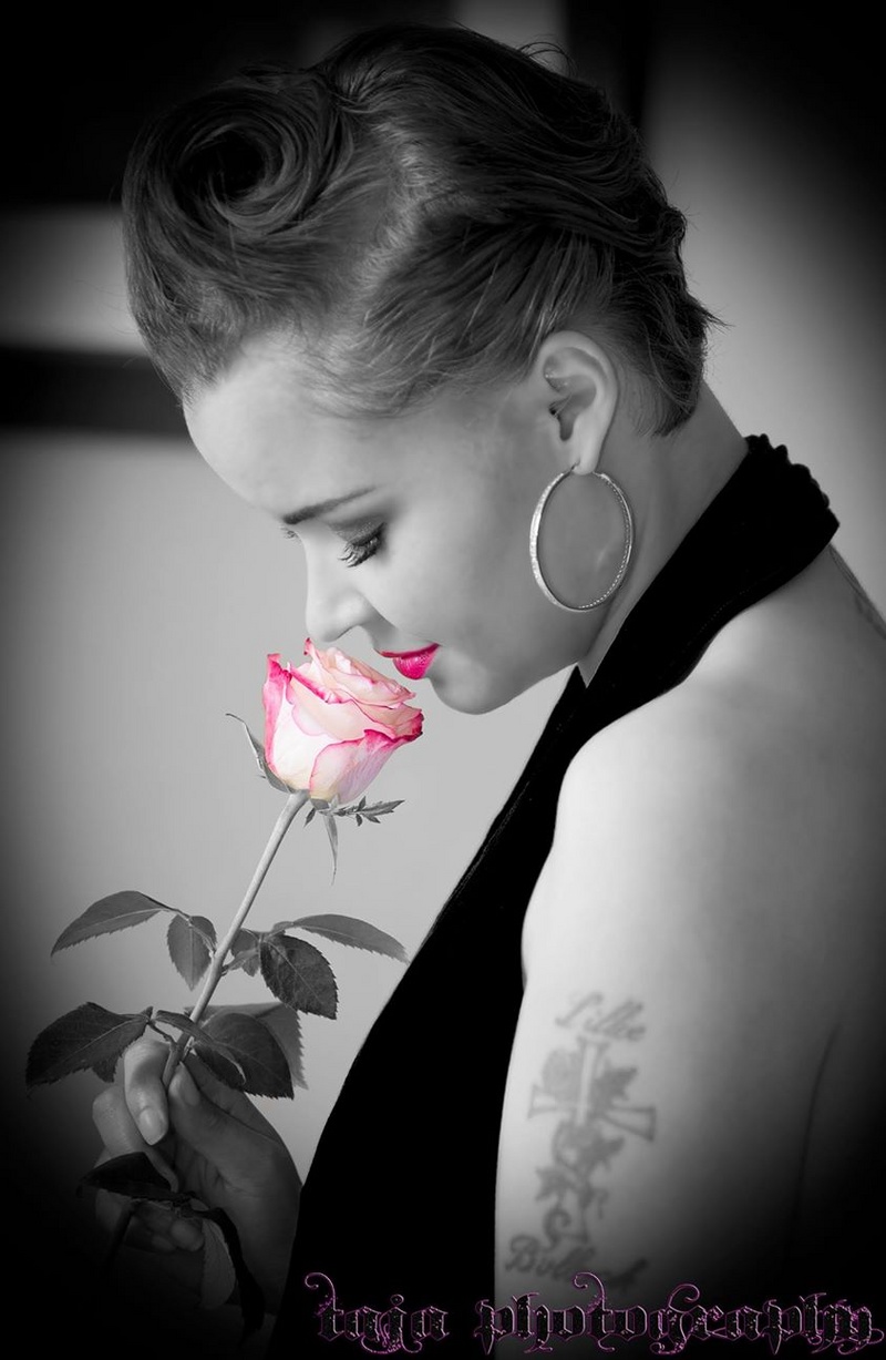 Female model photo shoot of Rose78 by TAJA Photography