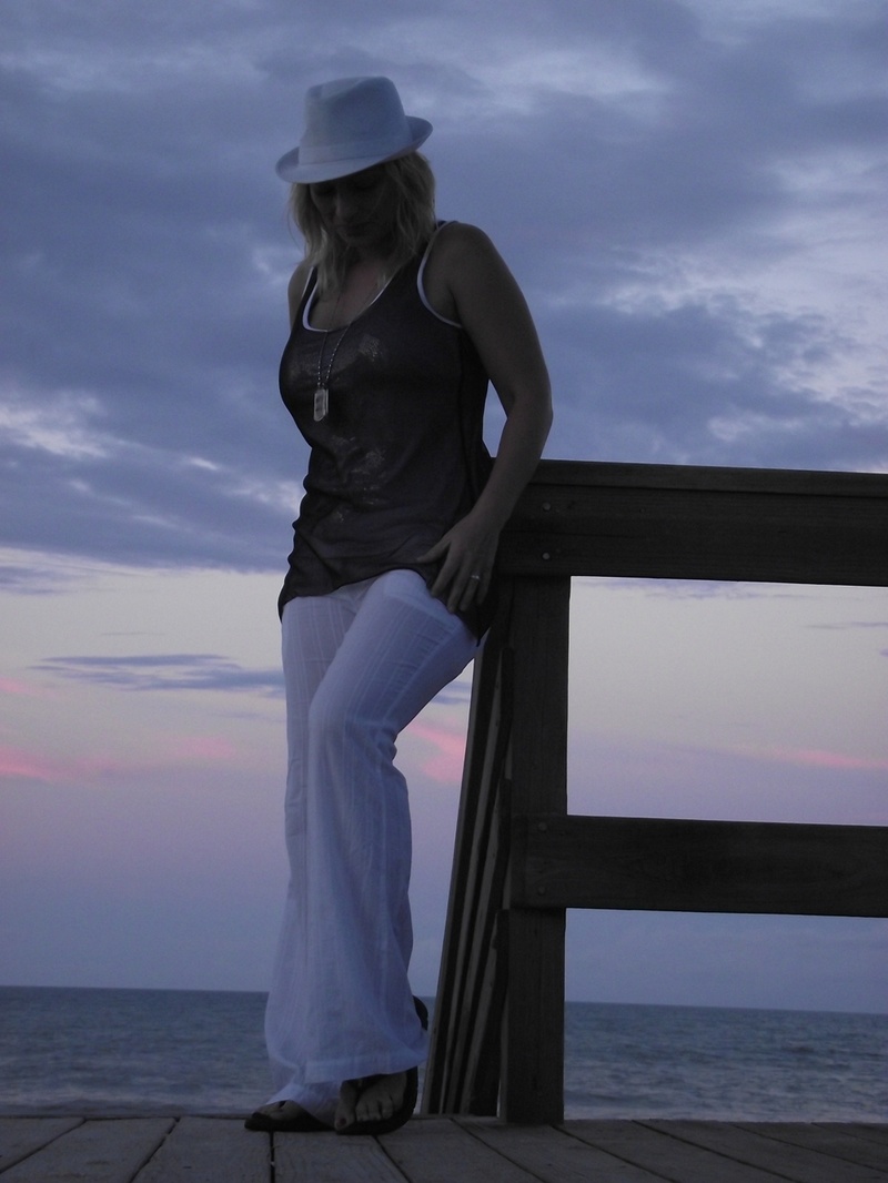 Female model photo shoot of Jennifer Connors in Ormond by-the-sea
