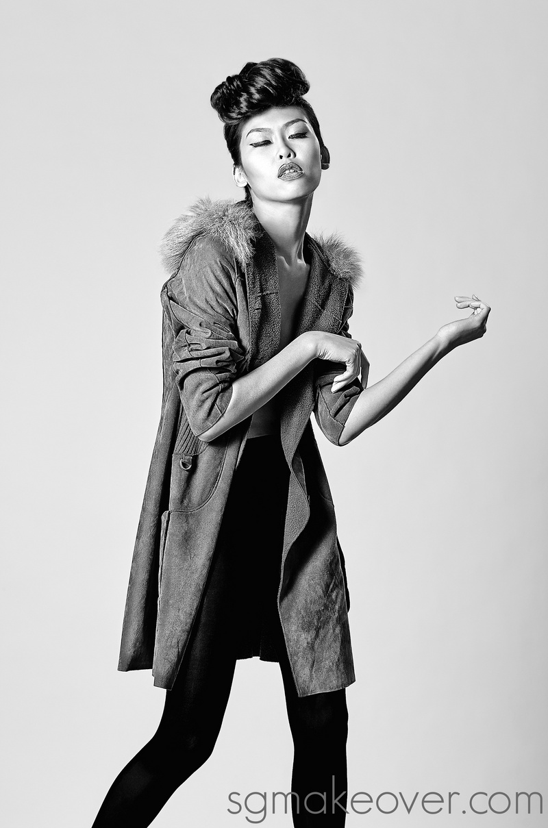 Female model photo shoot of bibirox