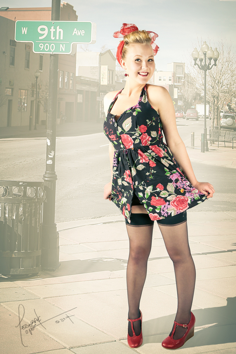 Female model photo shoot of Summer Serendipity by Cracked Egg Studio in Brighton, CO, hair styled by Steffani Furtado