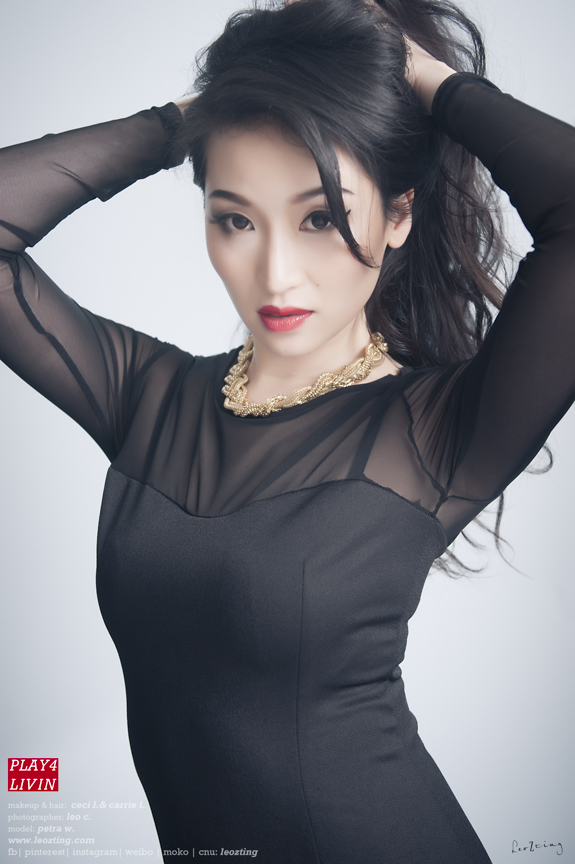 Female model photo shoot of Ling Wan in Hong Kong, Chai wan
