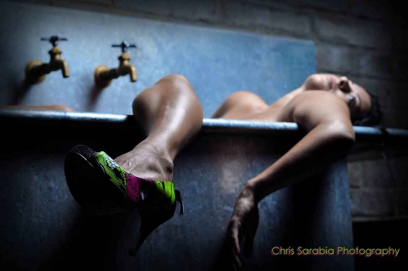 Male and Female model photo shoot of cristobal sarabia and Desi Rey in Merced, CA