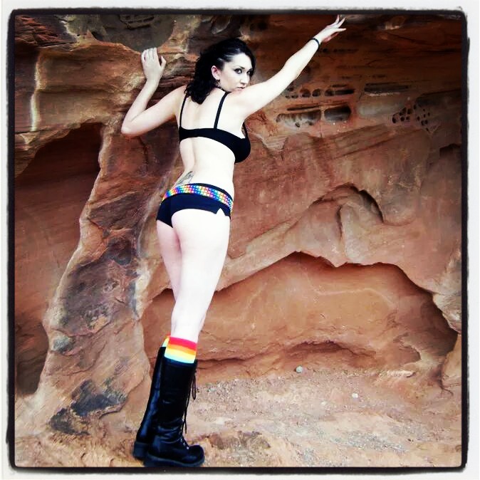 Female model photo shoot of Amber Love Larrabee in Las Vegas, Nevada