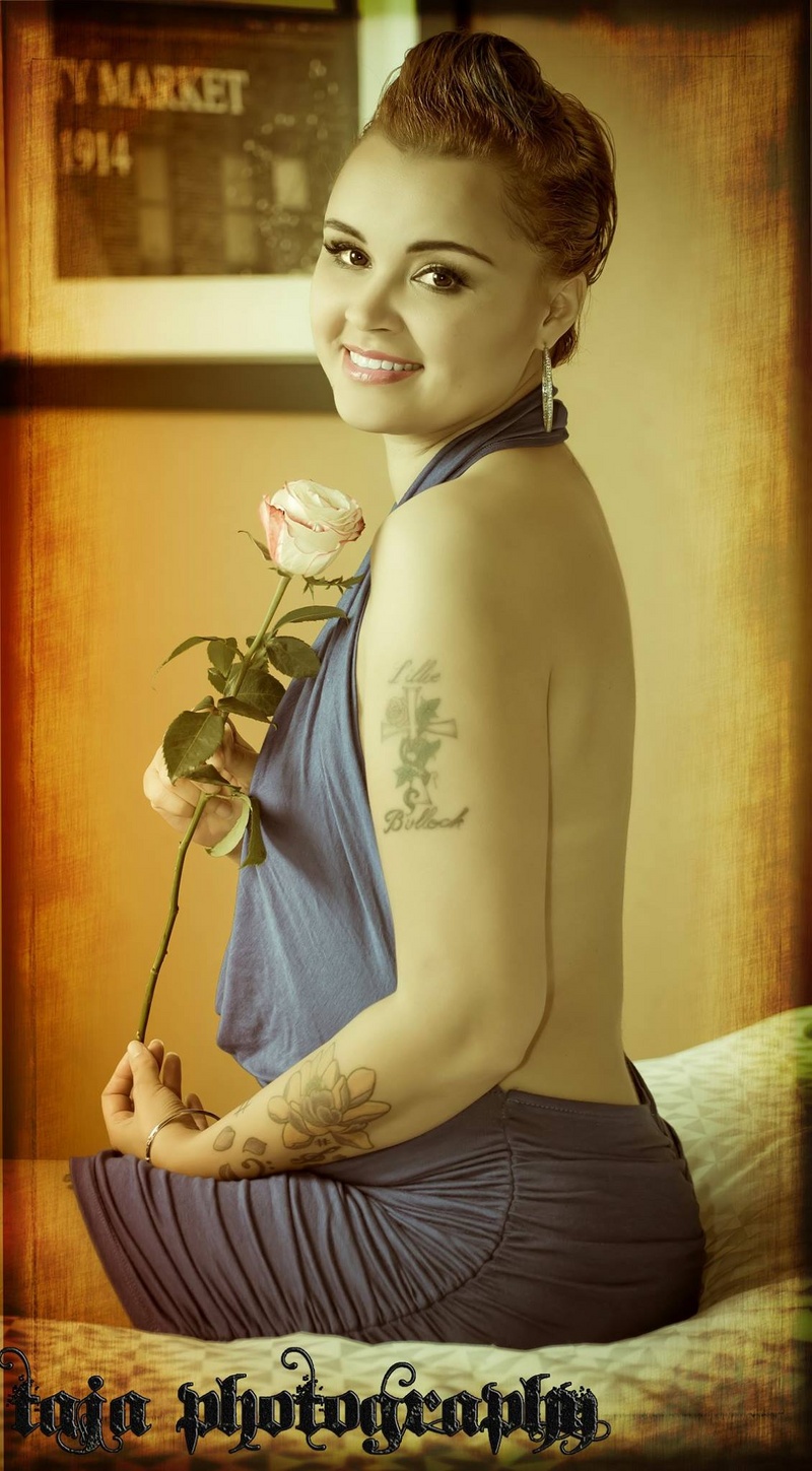 Female model photo shoot of Rose78 by TAJA Photography