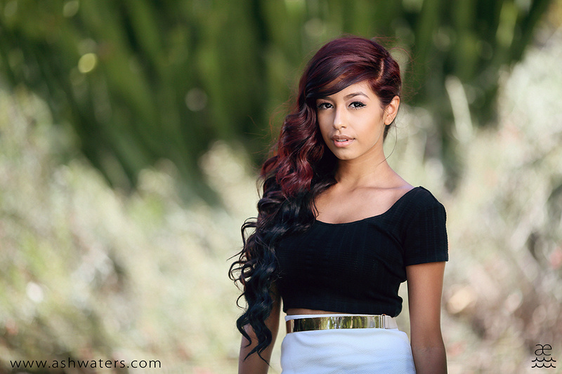 Female model photo shoot of alyssa guerena by ASH WATERS