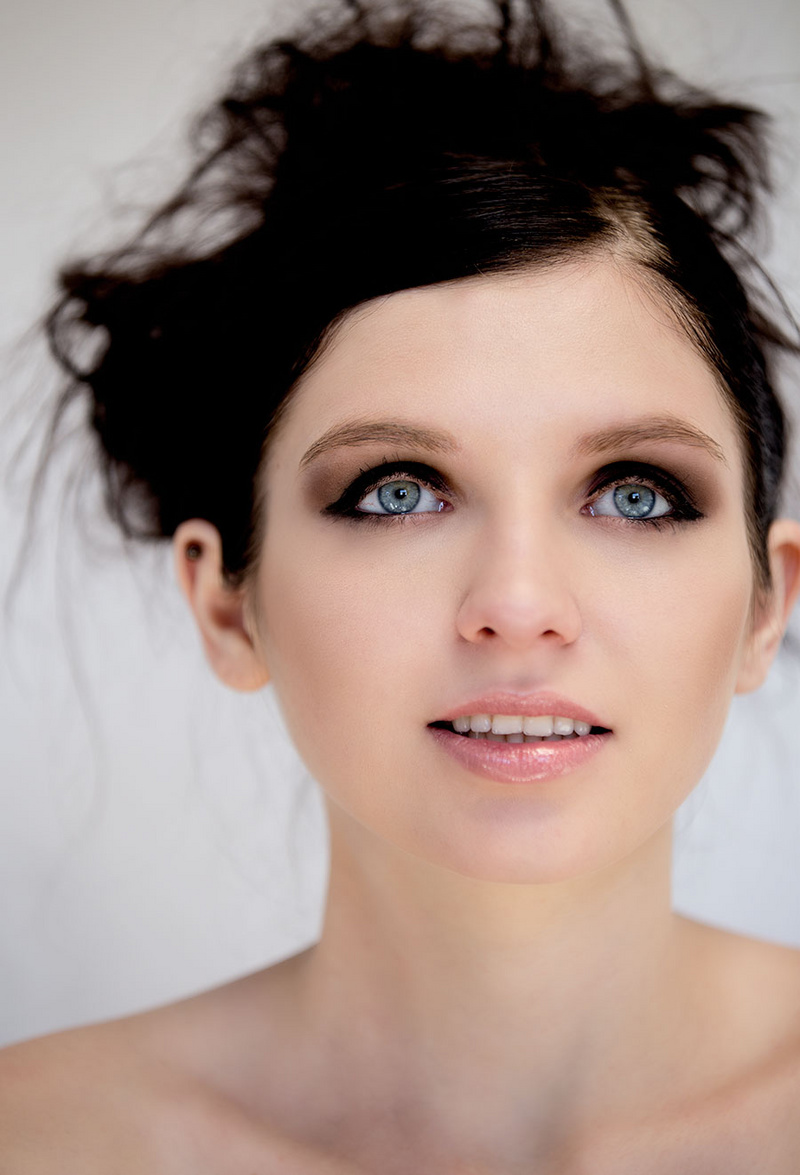 Female model photo shoot of Paulina Sadecka by R P Getz, makeup by Bianca D