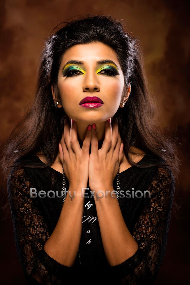 Female model photo shoot of beautyexpression in studio
