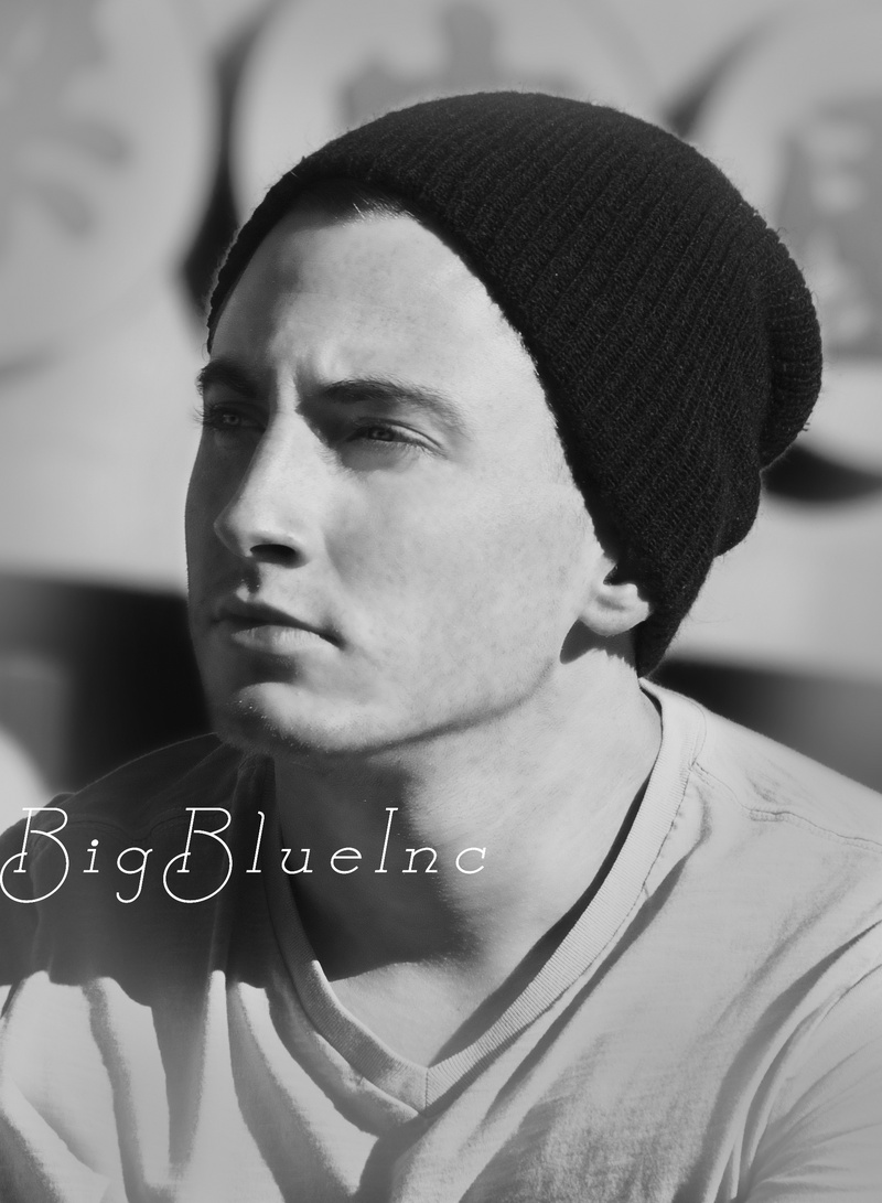 Male model photo shoot of BigBlue