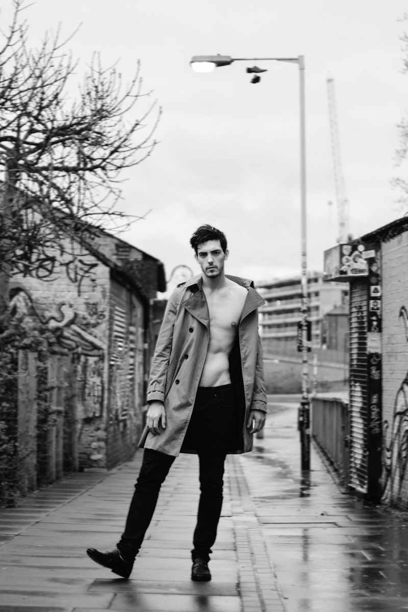 Male model photo shoot of AlexanderFakinos in Brick Lane