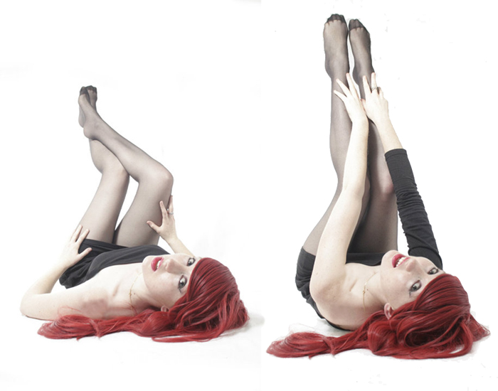 Female model photo shoot of RedSkittle
