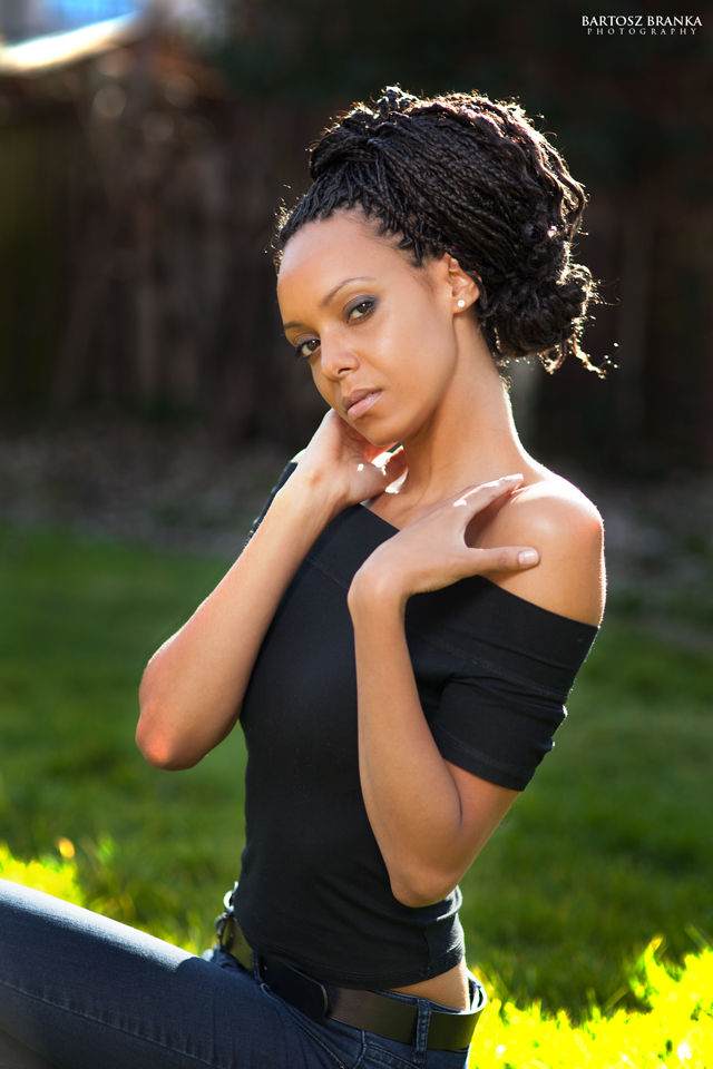 Female model photo shoot of Kady Toure