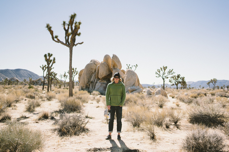 Male model photo shoot of DustinWise in Joshua Tree National Park