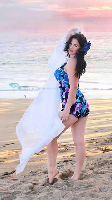 Female model photo shoot of AprilJamesin in Seal Beach, CA