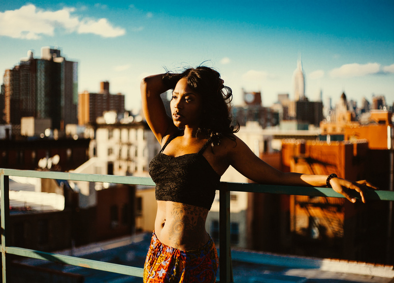 Female model photo shoot of Dorcas Rosie in NYC