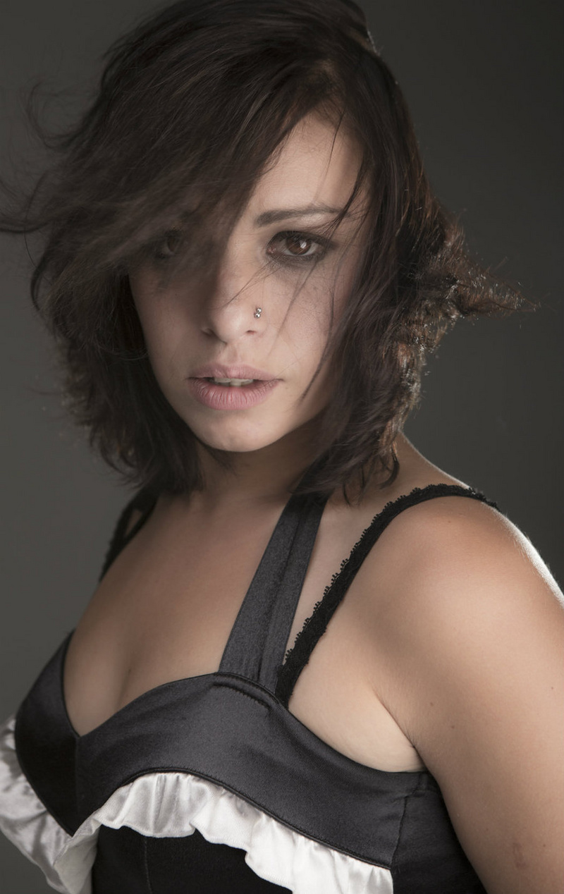 Female model photo shoot of ShaineL in Eyebox Studio