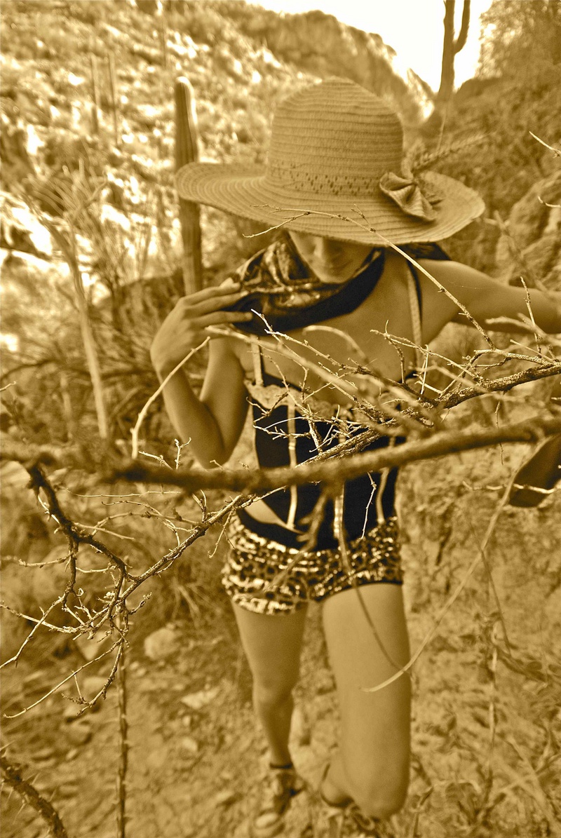 Female model photo shoot of voodoofiretribe