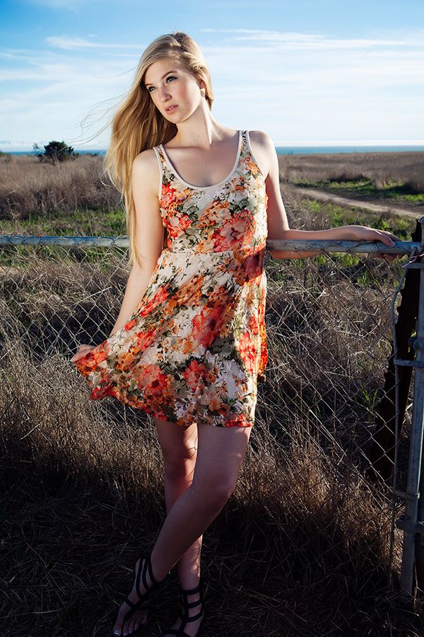 Female model photo shoot of Katie  Young in Santa Barbara