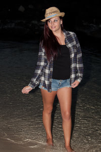 Female model photo shoot of Kyleesal101 in Hawaii