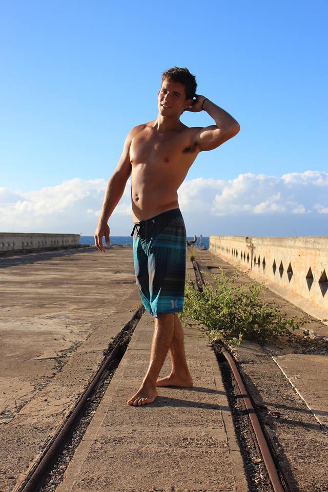 Male model photo shoot of BEEA21_ in Mala wharf, Lahaina, Hawaii