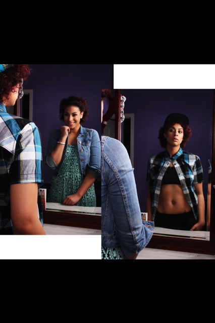 Female model photo shoot of Daiquri Hilton, hair styled by EVOLVING IMAGES INC, makeup by Makeup By Leina
