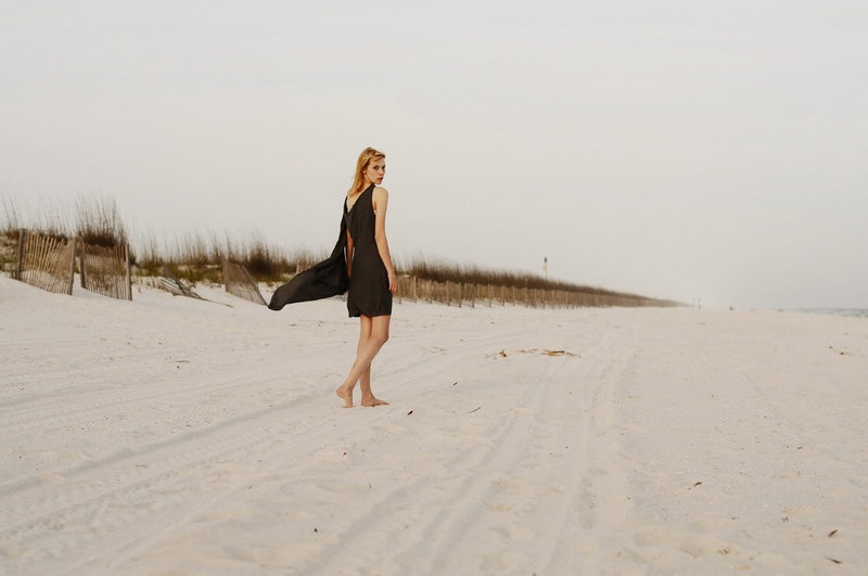 Female model photo shoot of Zoe Cal in Pensacola beach, fl
