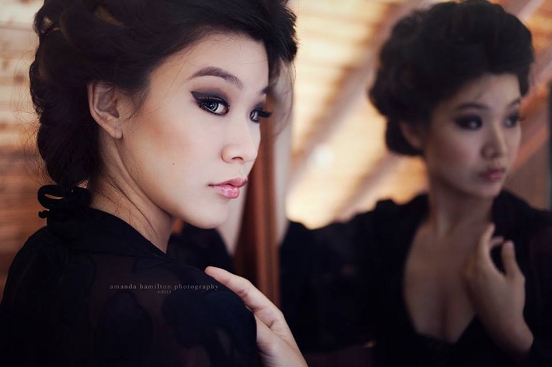 Female model photo shoot of Sadie Zhou