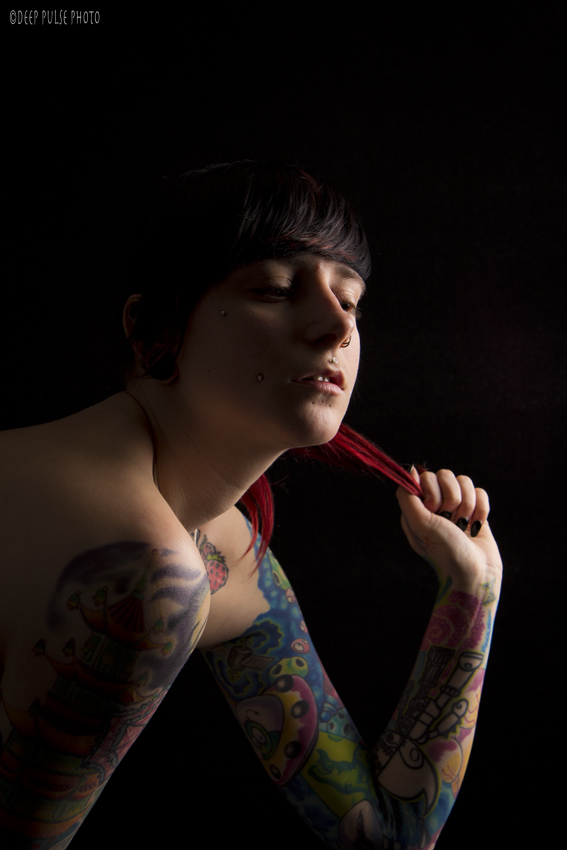 Female model photo shoot of Aleister Meowley by Deep Pulse Photo in Seattle, WA