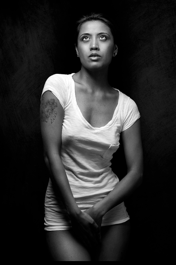 Female model photo shoot of Rachell S by CARLOS A. SANTOS